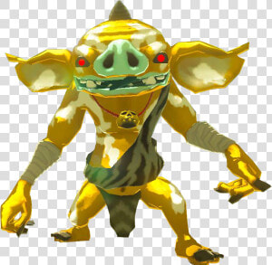 Botw Golden Bokoblin Model   Legend Of Zelda Breath Of The Wild Golden Bokoblin  HD Png Download