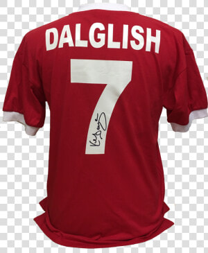 Kenny Dalglish Signed Liverpool Shirt  HD Png Download