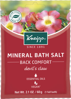 Bath  amp  Body 12 Ct Kneipp Devil S Claw Mineral Bath   Kneipp  HD Png Download