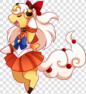 Ampharos  Mega Ampharos  And Sailor Venus   Pokemon Lopunny Love  HD Png Download