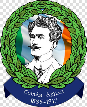 3543 × 4134 In Thomas Ashe Logo Final Version Tricolour   Illustration  HD Png Download