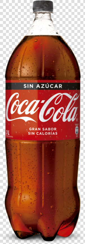 Coca Cola 2 Litros Png   De Coca Cola Sin Azucar  Transparent Png