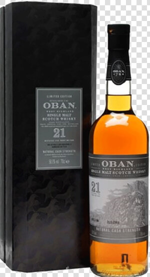 Oban 21 Yo Single Malt Scotch Whisky 750 Ml   歐 本 21 年 威士忌  HD Png Download