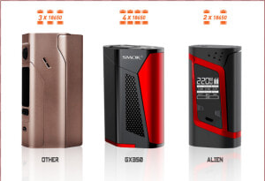 Smok Gx350 Tc Box Mod Starter Kit Review Spinfuel Vape   Smok Gx 250  HD Png Download