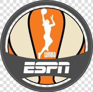 Wnba Coin Logo   Wnba On Espn Logo  HD Png Download