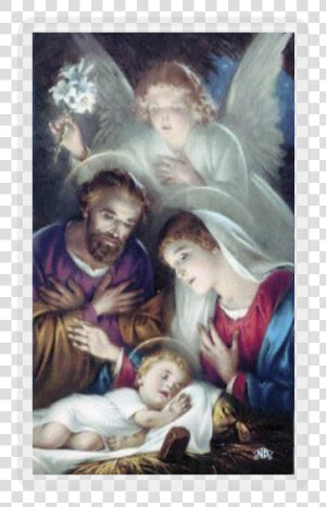 Joseph And Mary With Baby Jesus  HD Png Download