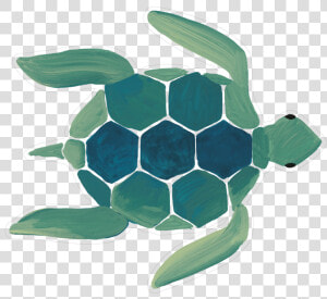 Sea Turtle Print  amp  Cut File   Green Sea Turtle  HD Png Download