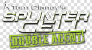 Tom Clancy  39 s Splinter Cell Double Agent Logo Png  Transparent Png