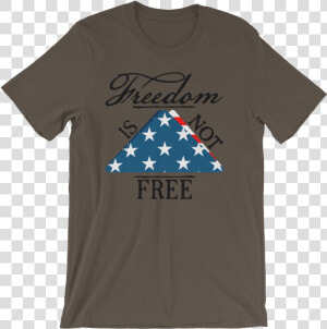 Freedomfree Vector Black Mockup Wrinkle Front Army   T shirt  HD Png Download