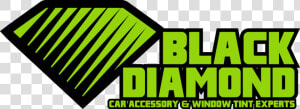 Black Diamond Tinting   Graphic Design  HD Png Download