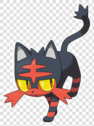 Litten Pokemon Go  HD Png Download