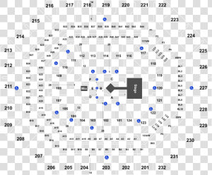 Talking Stick Arena Seating Chart Section 101 Row 2  HD Png Download