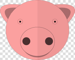 Pig Cartoon Animal Free Picture   หัวหมู การ์ตูน  HD Png Download