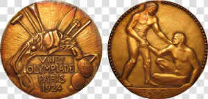 1924 Paris Summer Prize Medals  1924 Paris Summer Winner   Paris 1924 Olympics Medal  HD Png Download