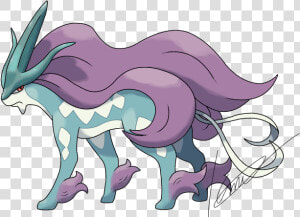 Pokemon Mega Suicune  HD Png Download