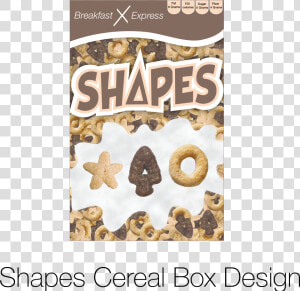 Cereal Box Design For Shapes Cereal   Poster  HD Png Download