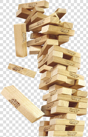 Jenga Collapse  HD Png Download