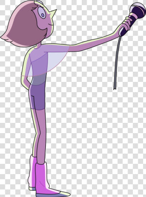 Drop The Mic By Craftyallie Drop The Mic By Craftyallie   Pearl Steven Universe Mic Drop  HD Png Download