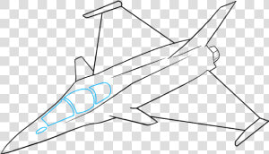 How To Draw Jet   Fighter Jet Drawing Easy  HD Png Download