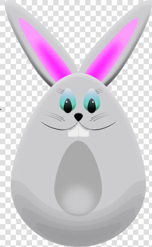 Coelhinho Da Páscoa  Coelho  Bonito  Páscoa  Ovo   Easter Egg Bunny Clipart  HD Png Download