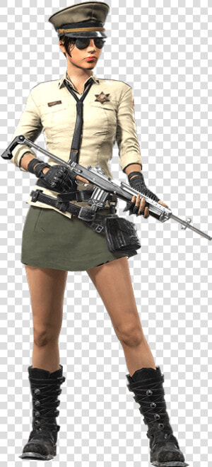 Pubg Female Character Png   Transparent Pubg Character Png  Png Download