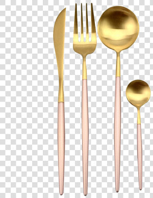 Rose Gold Fork Png Download Image   Gold Fork Png  Transparent Png