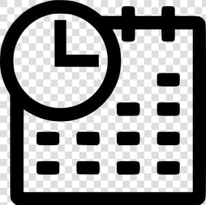 Date And Time Clock Comments   Free Date Icon Png  Transparent Png