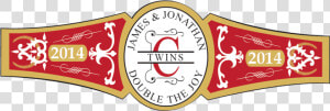 Baby Twins Cigar Band Template   Cigar Label Png  Transparent Png