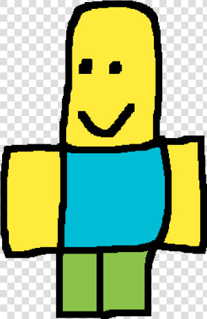 Noob Of Roblox   Transparent Background Noob Roblox  HD Png Download