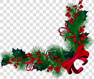 Christmas Decoration Christmas Ornament Clip Art   Transparent Christmas Border Vector  HD Png Download