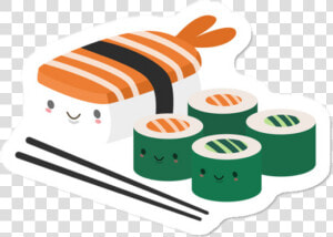 Stickers Aesthetic Sushi Png Clipart   Png Download   Sushi Stickers  Transparent Png