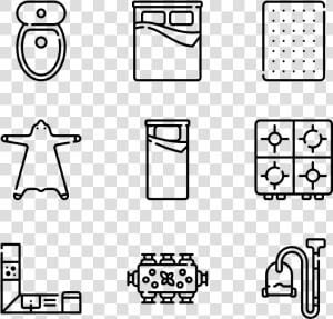 Furniture And Household   Design Vector Icon  HD Png Download