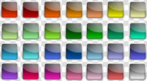 Button  Icon  Square  Colorful  Edge  Shiny   Social Media Calendar Ideas Travel  HD Png Download