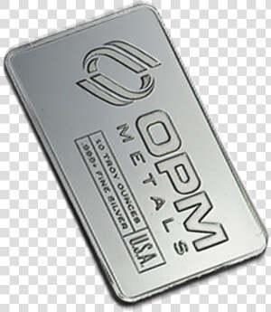 Picture Of 10 Oz Opm Silver Bars   Iphone 4 Jailbreak  HD Png Download