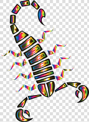 Artwork line scorpion   Scorpion Clip Art  HD Png Download