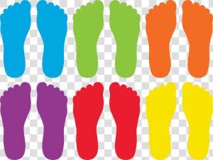 Teacher Created Resources Spot On Footprints Carpet  HD Png Download