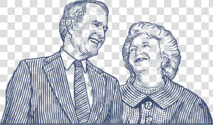 Transparent George W Bush Png   Barbara Bush At George Bush Foundation  Png Download