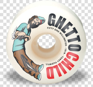 Ghetto Child T puds Og Skateboard Wheels   Ghetto Child Wheels Pink  HD Png Download