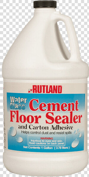 146 Rutland Water Glass Cement Floor Sealer   Bottle  HD Png Download