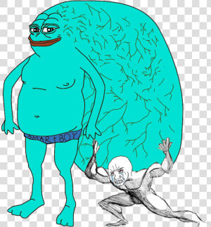 Wojak Brain Clipart   Png Download   Big Brain Meme Png  Transparent Png