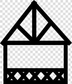 Triangle symmetry area   House Construction Icon Png  Transparent Png