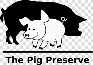 The Pig Preserve   Cog Hill Farms Logo  HD Png Download