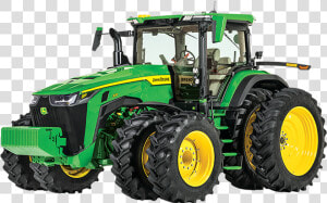 8r 370 John Deere Tractor  HD Png Download