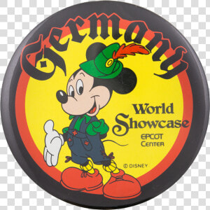 Epcot Center World Showcase Germany Entertainment Button   Epcot Germany Logo  HD Png Download