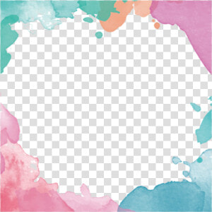  mq  watercolor  frame  frames  border  borders  border   Watercolor Border Png  Transparent Png