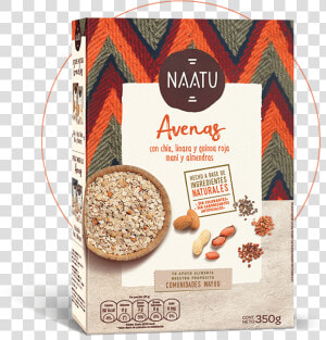 Avena Naatu Con Los Ingredientes Chía  Linaza  Quínoa   Avena Naatu  HD Png Download