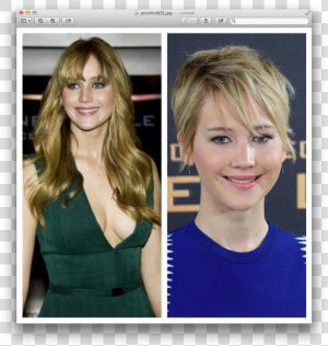 Jennofer Lawrence Pixie  HD Png Download