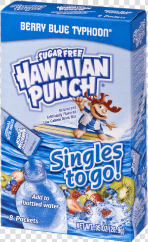 Hawaiian Punch Berry Blue Typhoon Singles To Go   Hawaiian Punch Singles To Go  HD Png Download