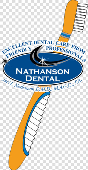 Nathanson Dental Toothbrush Logo   Majorelle Blue  HD Png Download