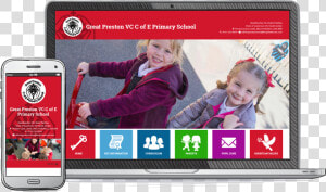 Responsive School Website Design   Responsive School Web Site Design  HD Png Download